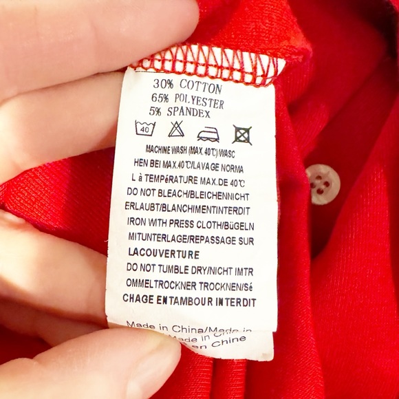 Hotouch | Men's Classic Red Union Suit One Piece Pajama w/n Rear Button Flap - Picture 5 of 5